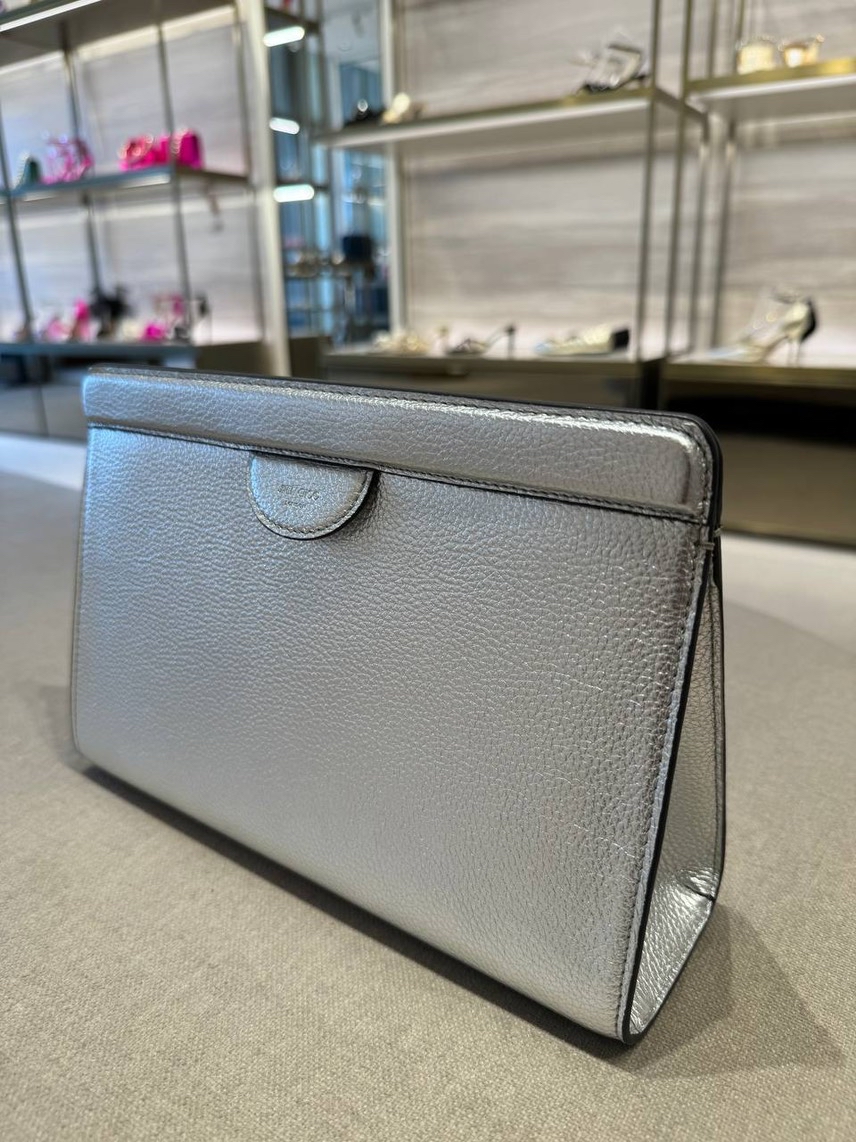 JIMMY CHOO Clutch bags side view - Women's luxury Bags