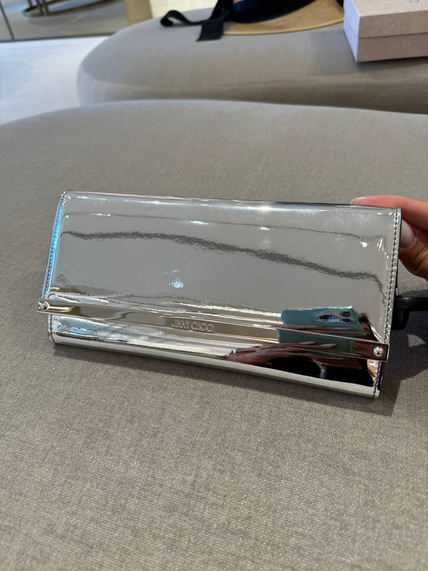 JIMMY CHOO Clutch bags side view - Women's luxury Bags
