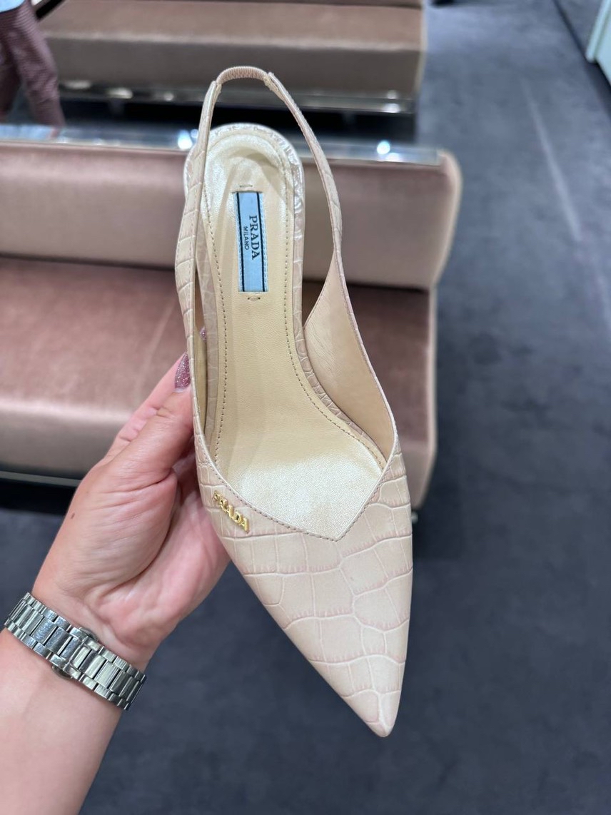 PRADA Sandals side view - Women's luxury Shoes