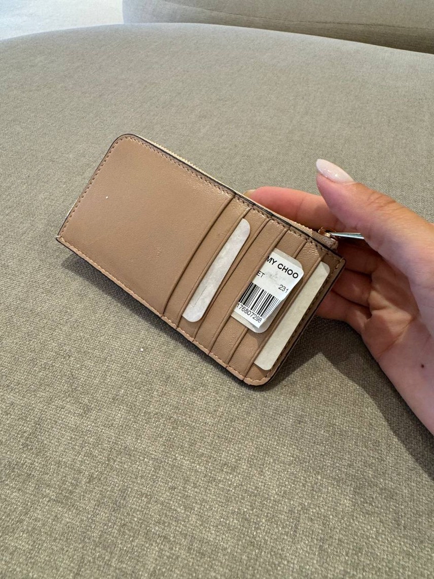 JIMMY CHOO Wallets and small leather goods side view - Women's luxury Accessories