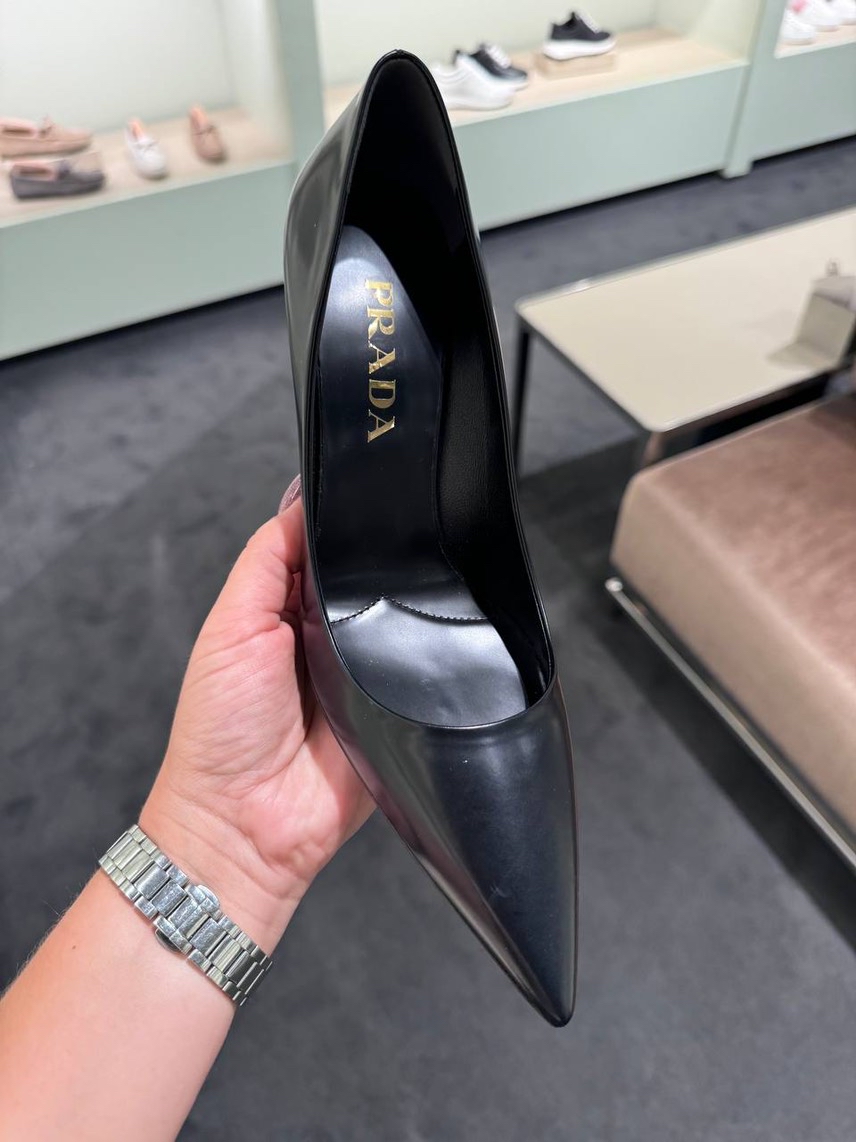 PRADA Pumps side view - Women's luxury Shoes