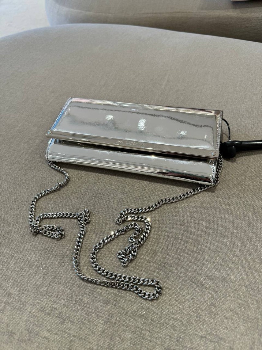 JIMMY CHOO Clutch bags side view - Women's luxury Bags
