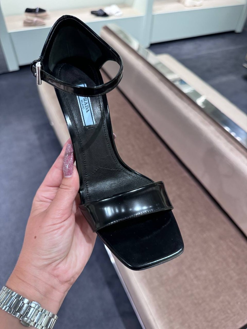 PRADA Sandals side view - Women's luxury Shoes