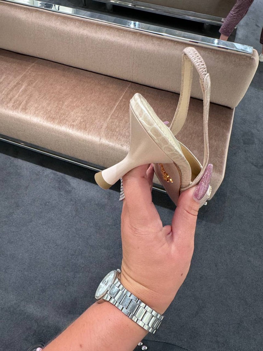PRADA Sandals side view - Women's luxury Shoes