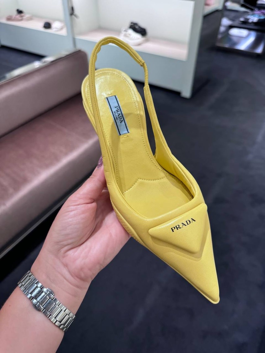 PRADA Sandals side view - Women's luxury Shoes