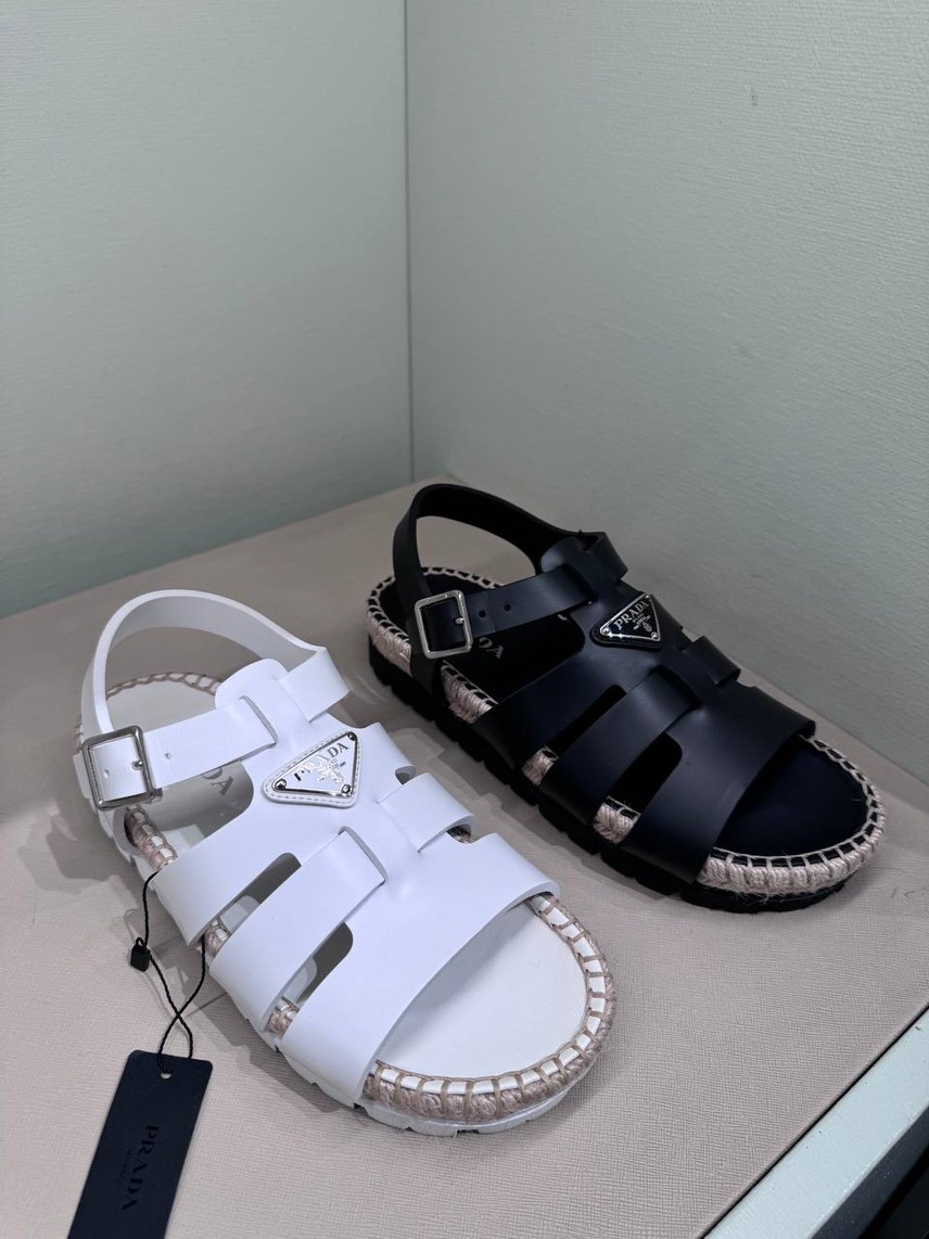 PRADA Sandals front view - Women's luxury Shoes