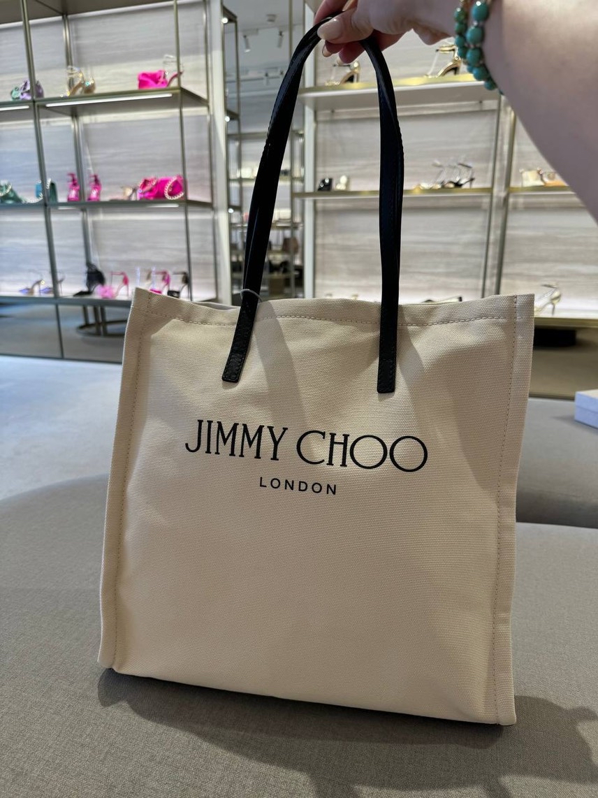 JIMMY CHOO Totes side view - Women's luxury Bags