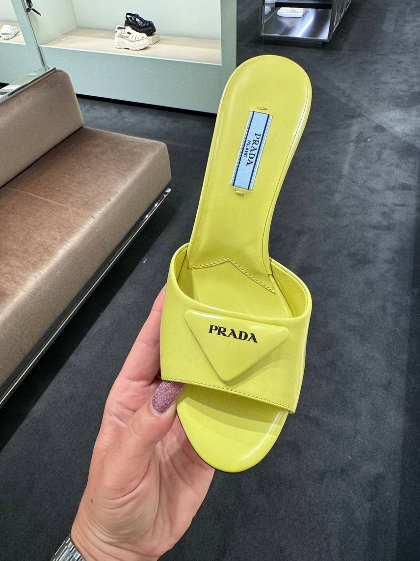PRADA Sandals side view - Women's luxury Shoes