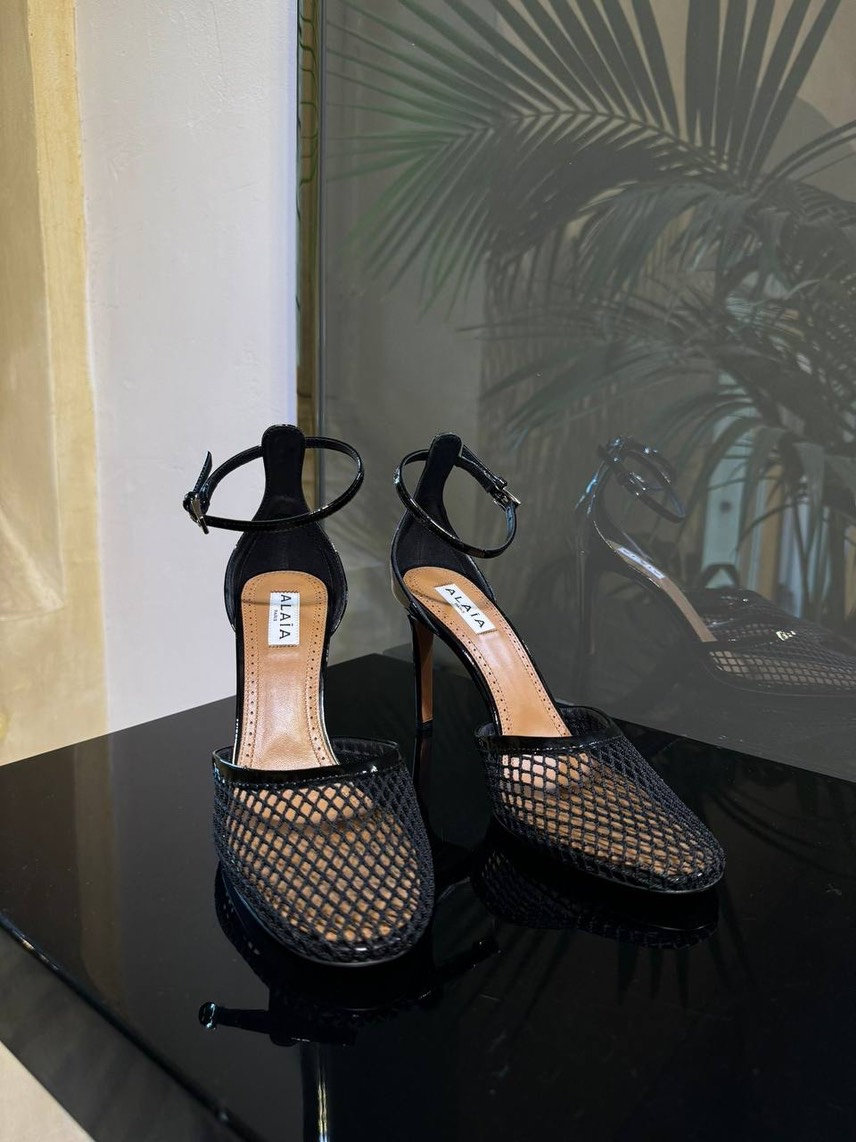 ALAIA Sandals front view - Women's luxury Shoes