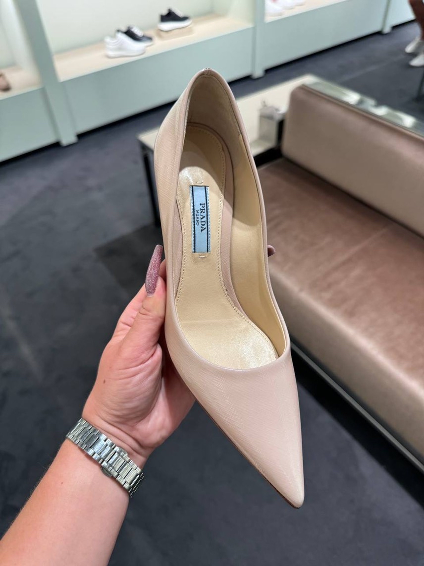 PRADA Pumps side view - Women's luxury Shoes