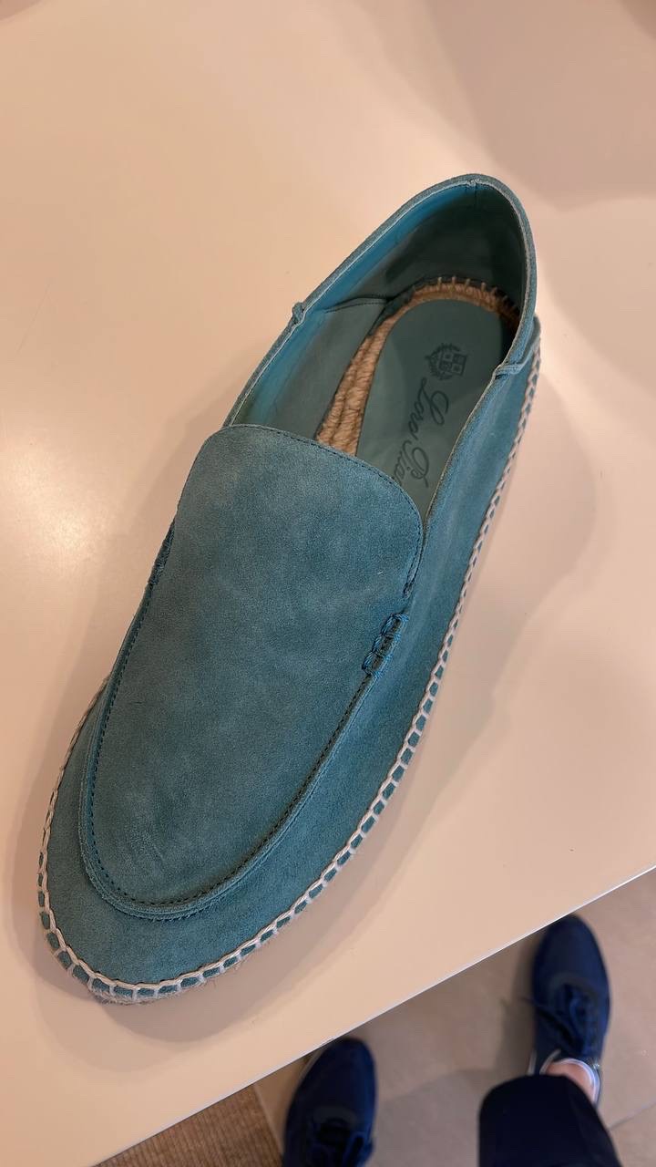 LORO PIANA Espadrilles side view - Men's luxury Shoes
