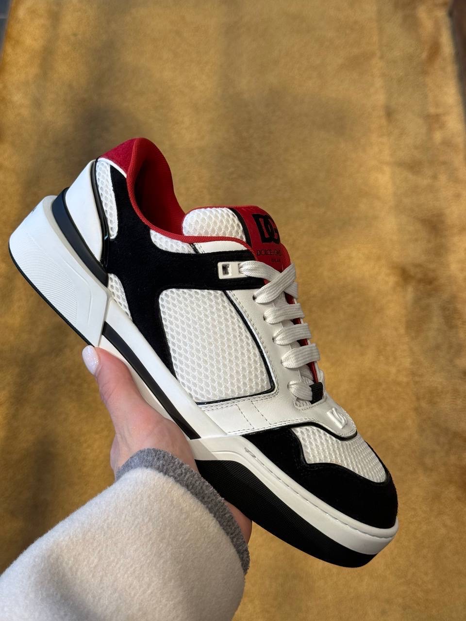 DOLCE & GABBANA Sneakers front view - Men's luxury Shoes