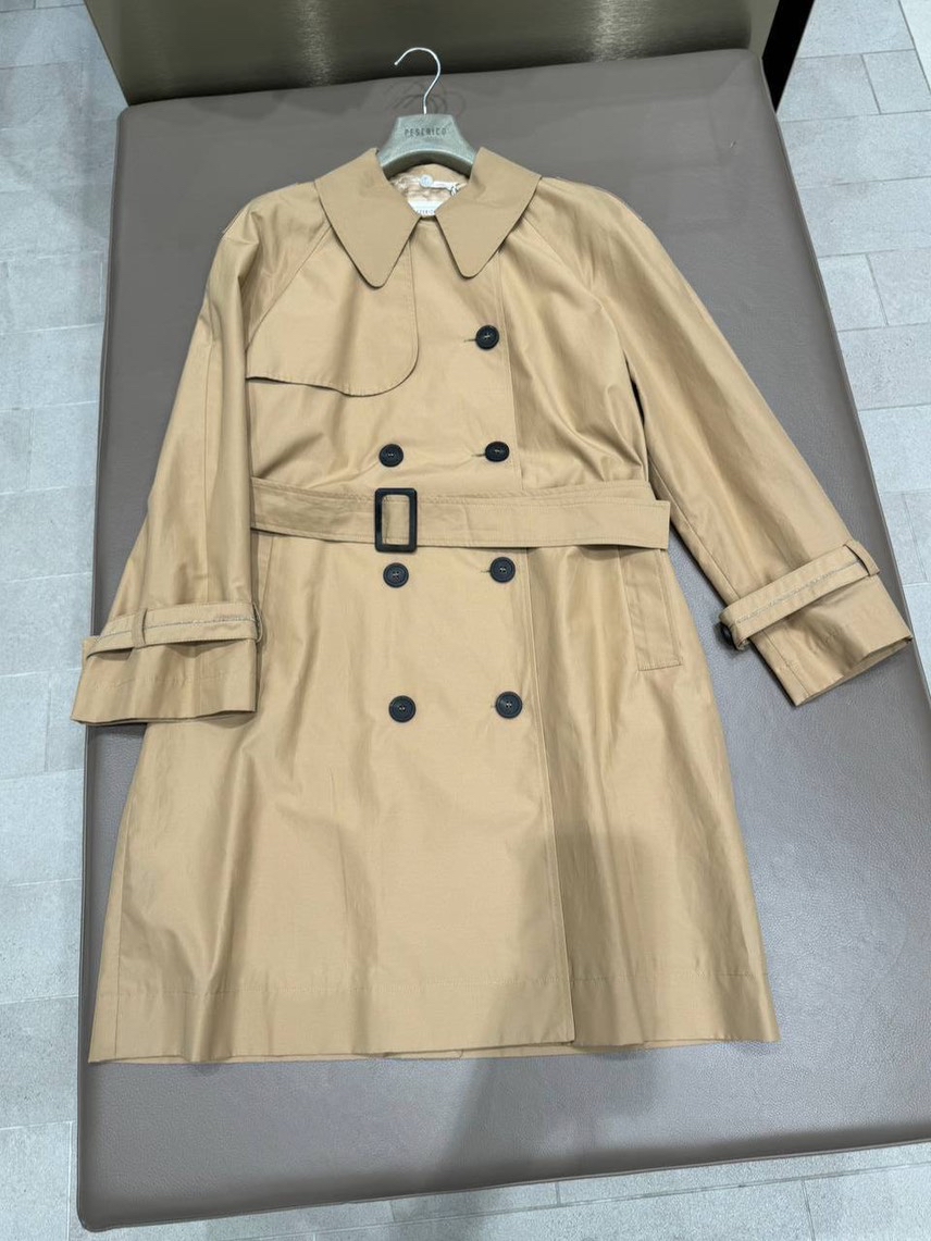 PESERICO Coats front view - Women's luxury Clothes