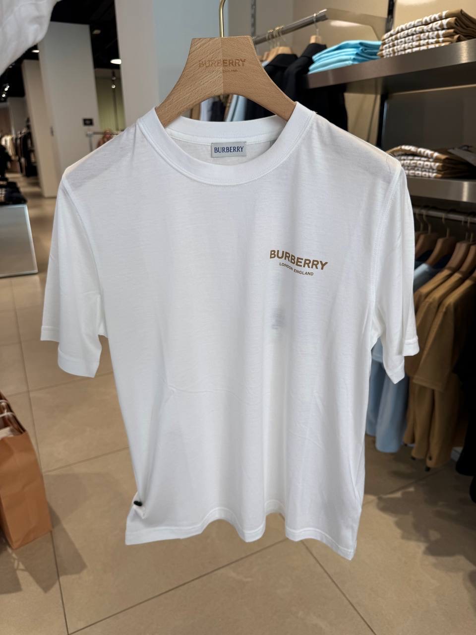 BURBERRY T-shirt and Polo front view - Women's luxury Clothes