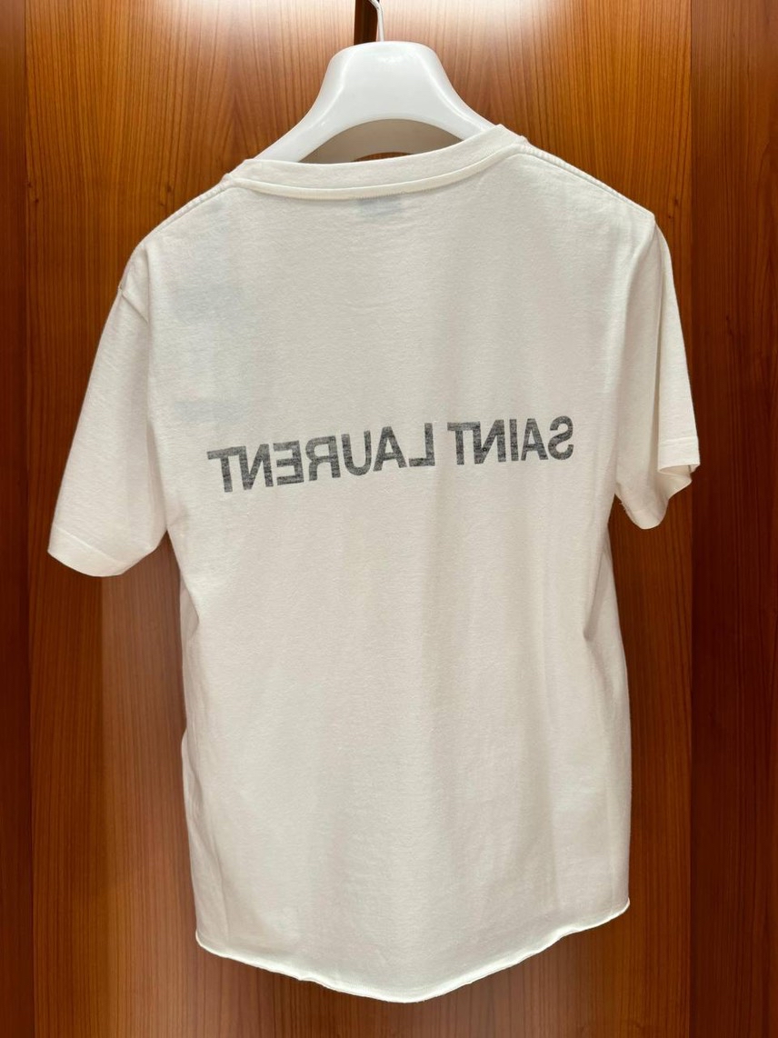 YVES SAINT LAURENT T-shirt and Polo side view - Women's luxury Clothes