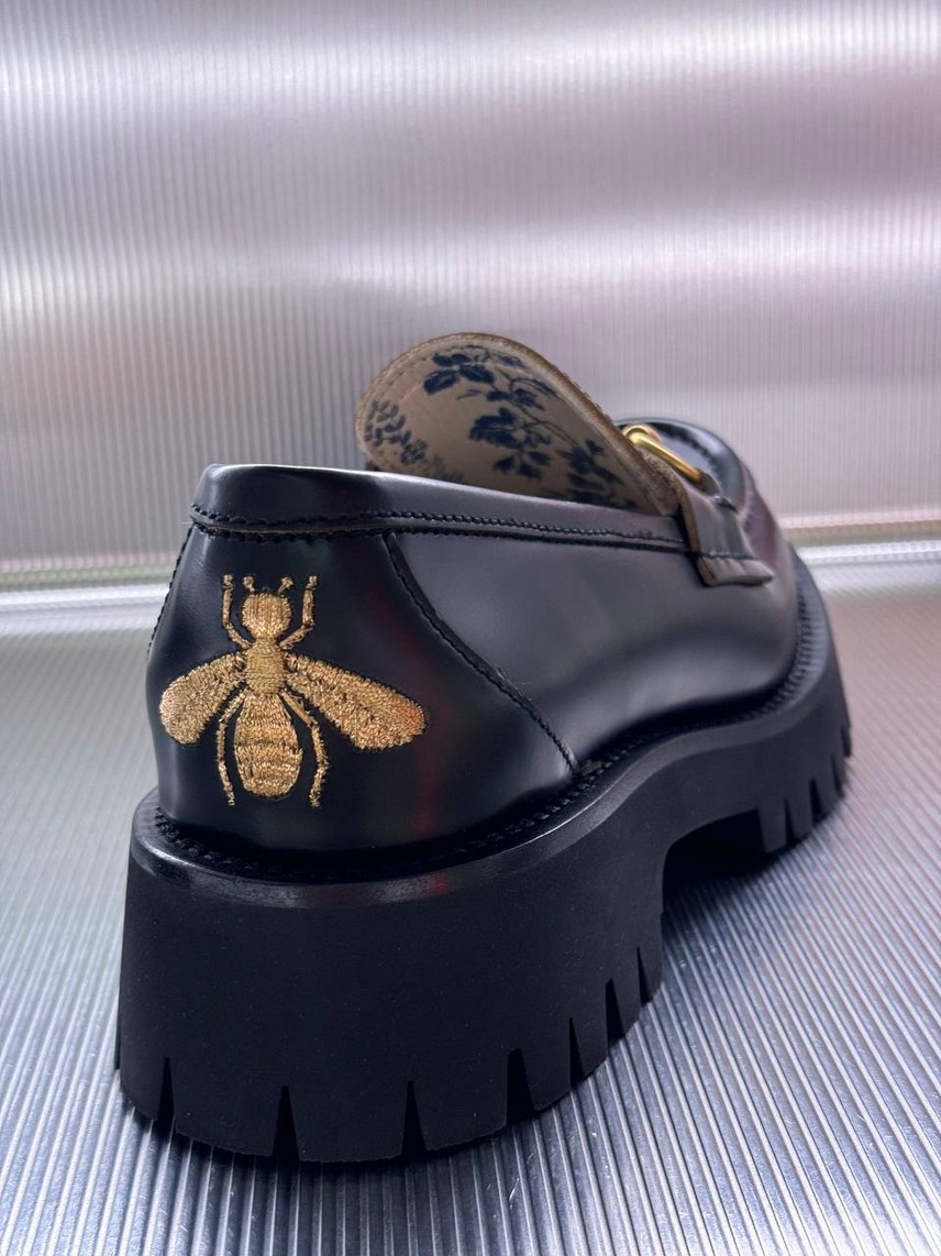 GUCCI Loafers side view - Women's luxury Shoes
