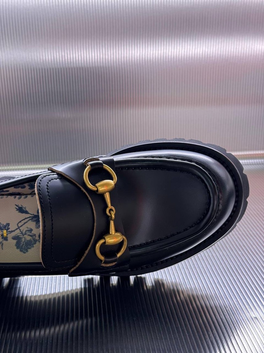 GUCCI Loafers side view - Women's luxury Shoes