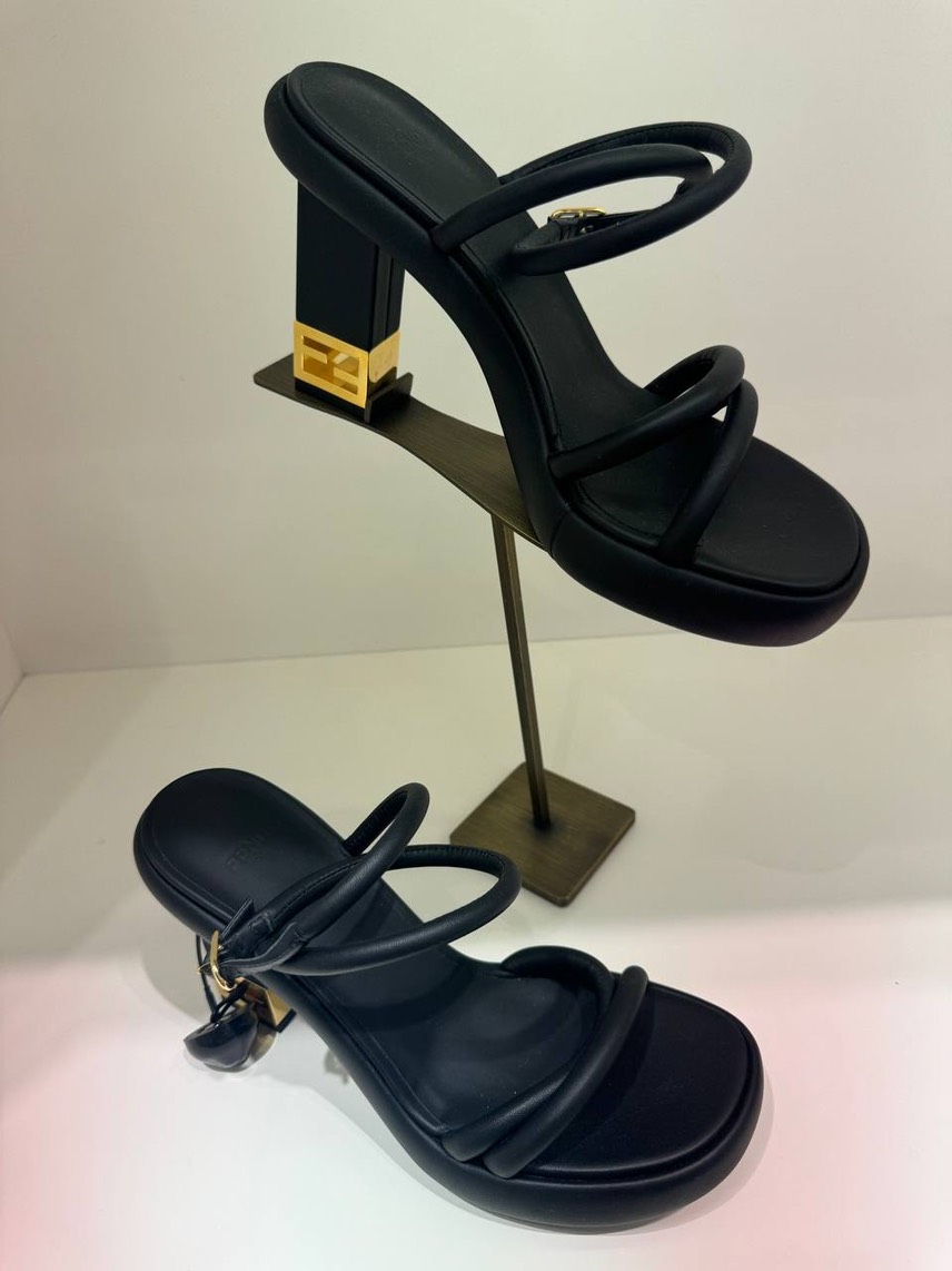 FENDI Sandals side view - Women's luxury Shoes