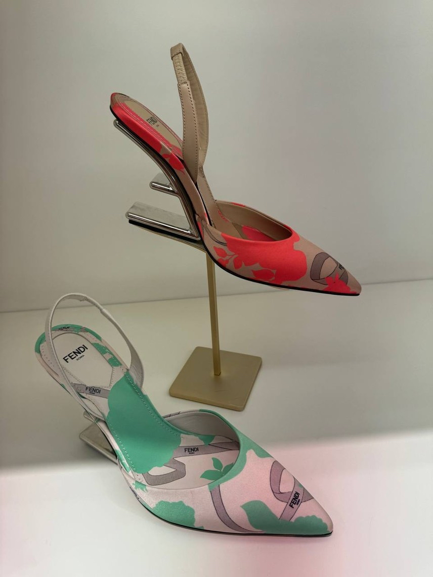 FENDI Sandals front view - Women's luxury Shoes
