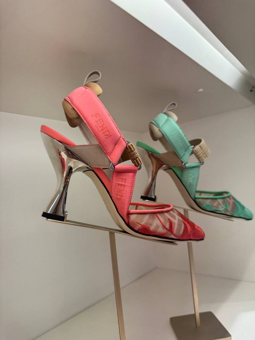 FENDI Sandals front view - Women's luxury Shoes