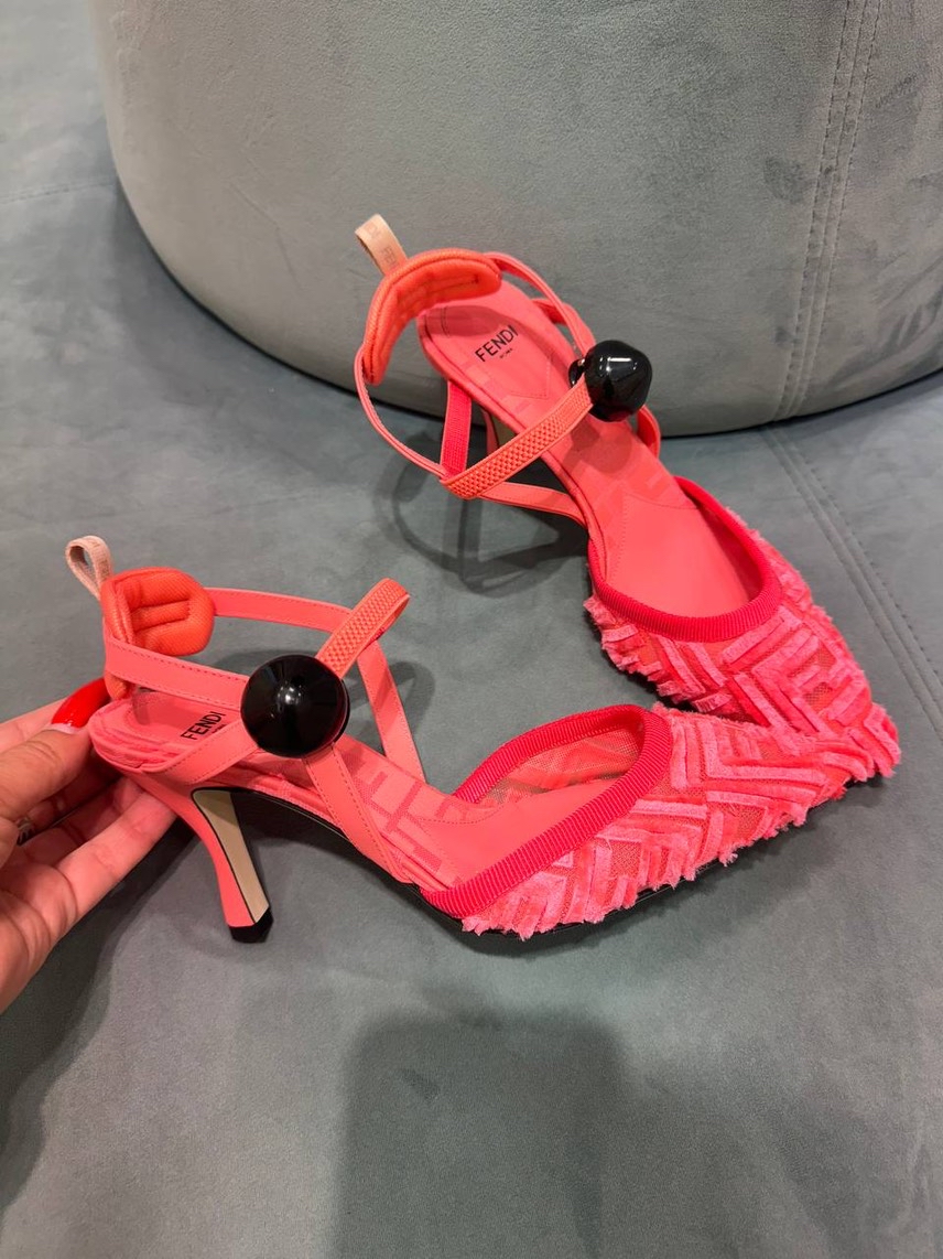 FENDI Sandals side view - Women's luxury Shoes
