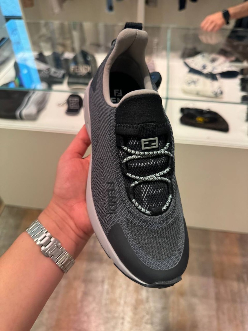 FENDI Sneakers side view - Women's luxury Shoes