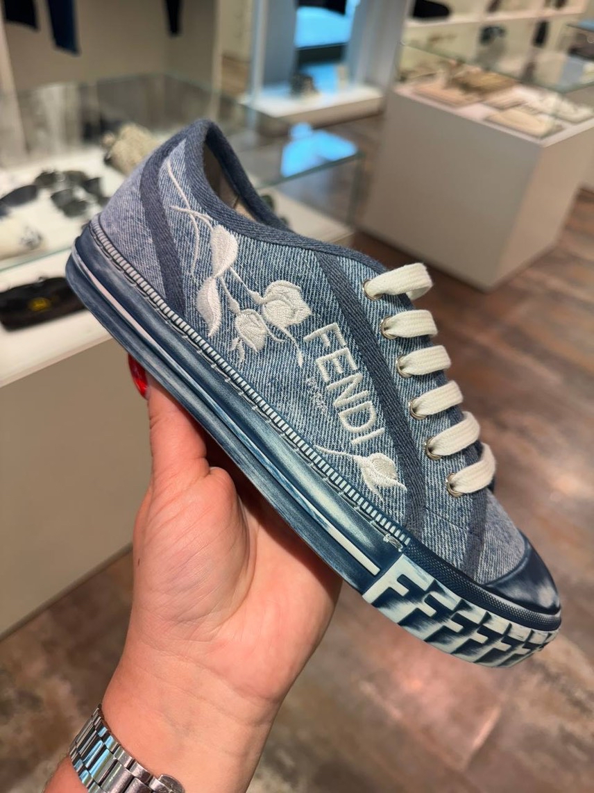 FENDI Sneakers front view - Women's luxury Shoes
