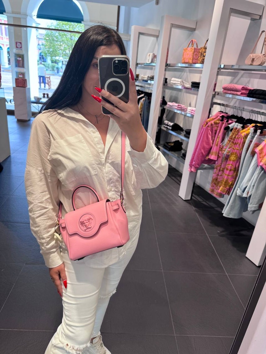 VERSACE Crossbody bags side view - Women's luxury Bags