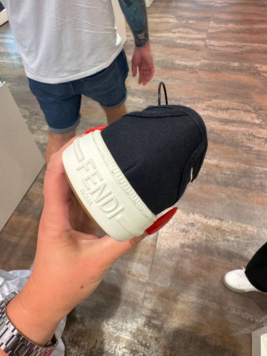 FENDI Sneakers side view - Women's luxury Shoes