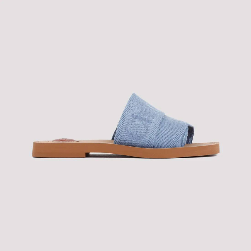 CHLOE Slides side view - Women's luxury Shoes