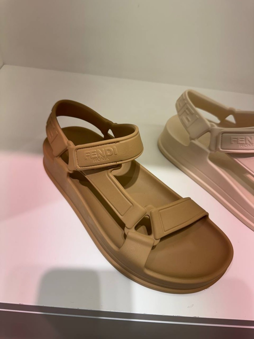 FENDI Sandals front view - Women's luxury Shoes