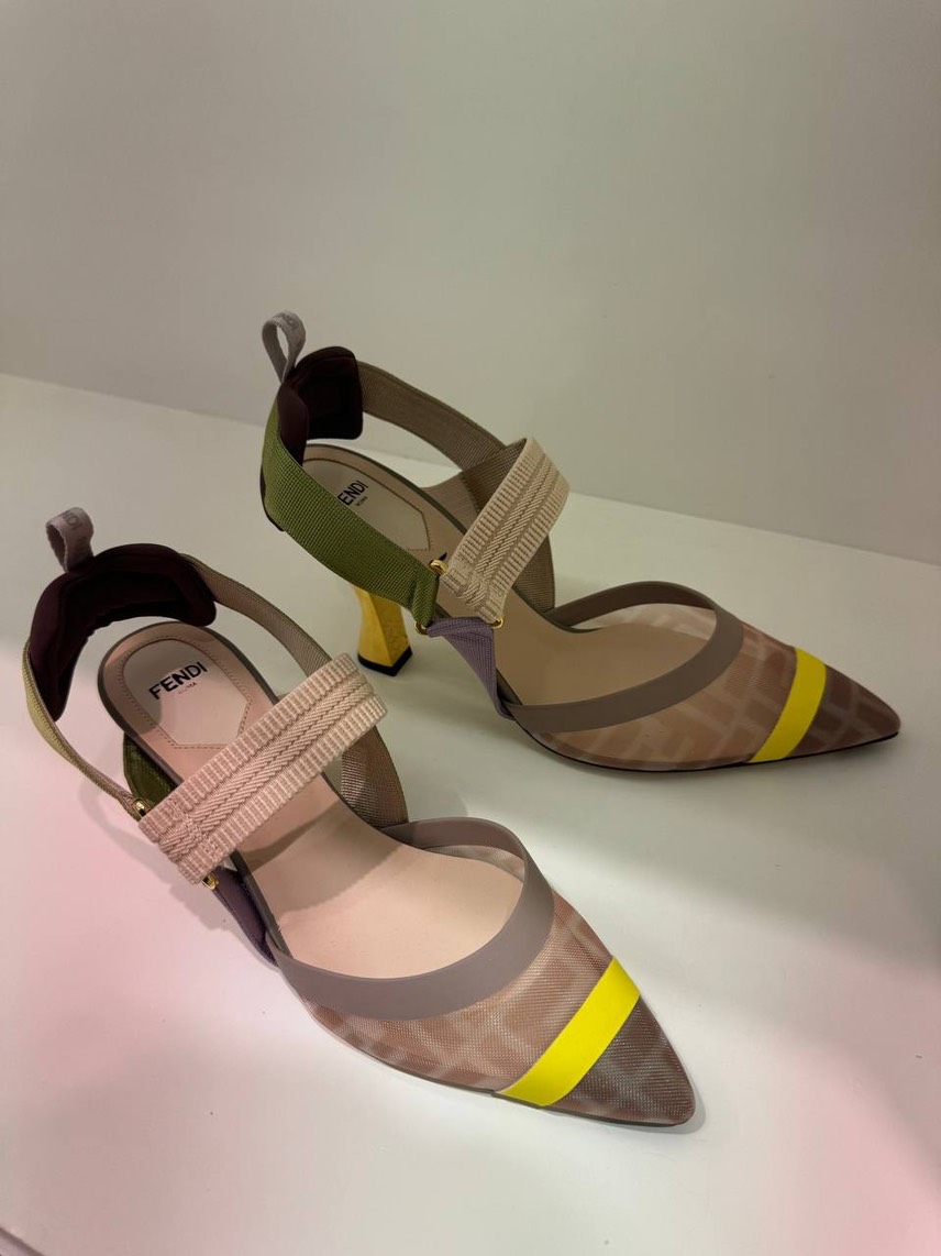 FENDI Sandals front view - Women's luxury Shoes