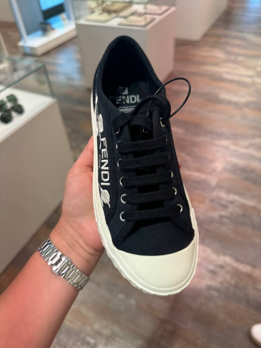 FENDI Sneakers side view - Women's luxury Shoes