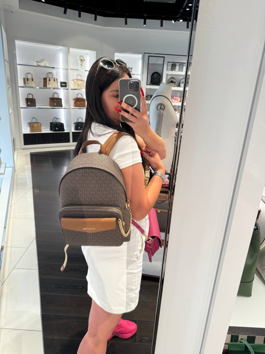 MICHAEL KORS Backpack side view - Women's luxury Bags