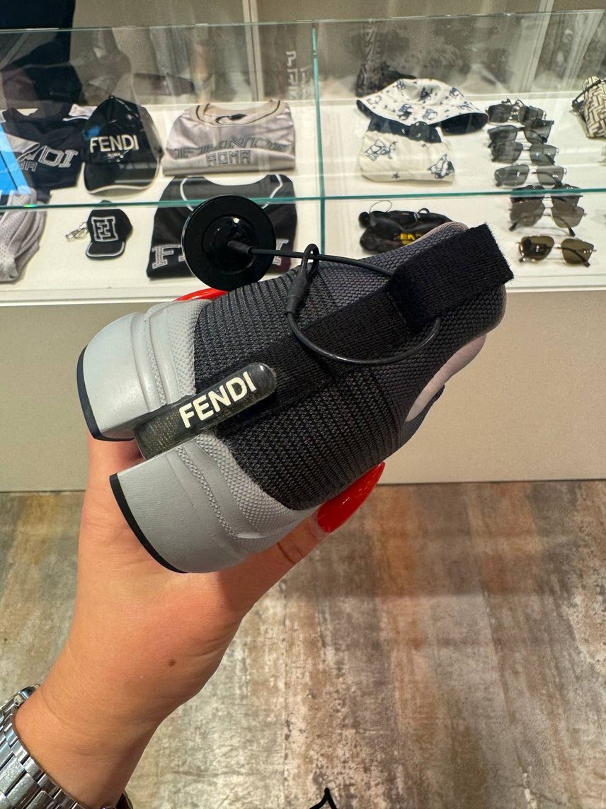 FENDI Sneakers side view - Women's luxury Shoes