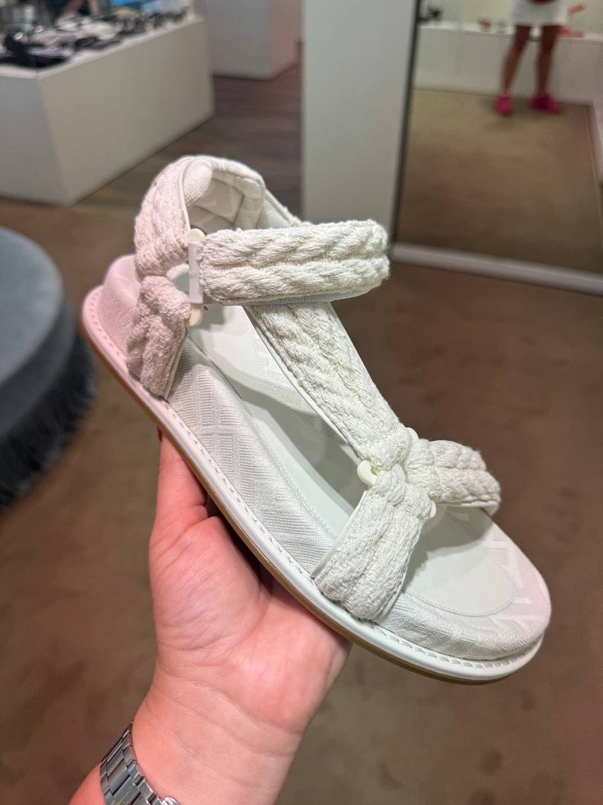 FENDI Sandals front view - Women's luxury Shoes
