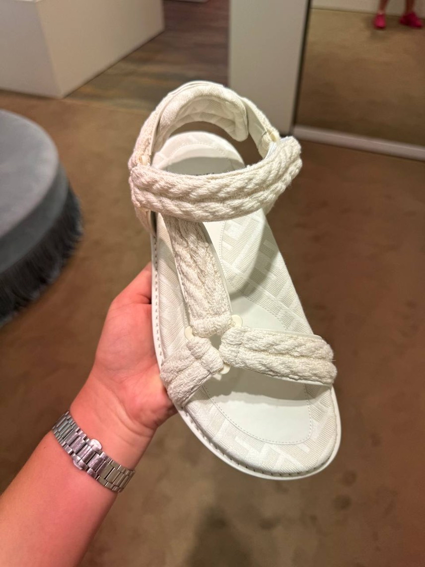 FENDI Sandals side view - Women's luxury Shoes