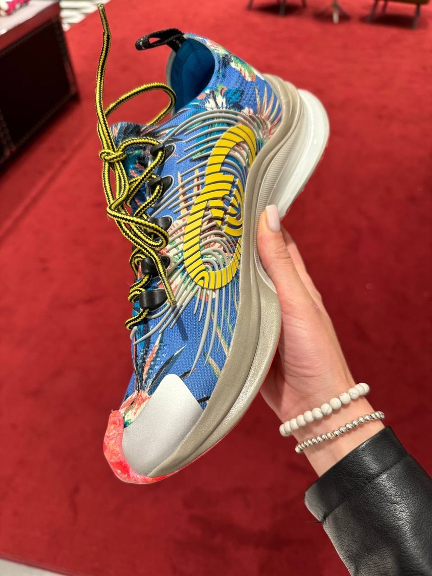 GUCCI Sneakers side view - Women's luxury Shoes