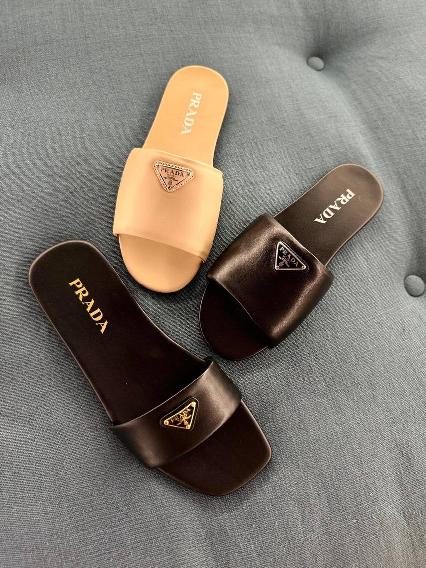 PRADA Slides side view - Women's luxury Shoes