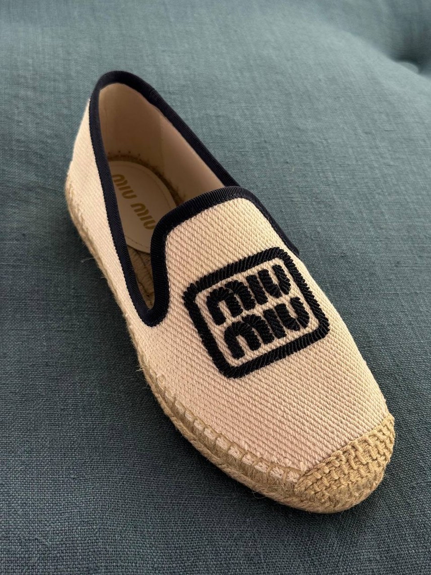 MIU MIU Espadrilles front view - Women's luxury Shoes