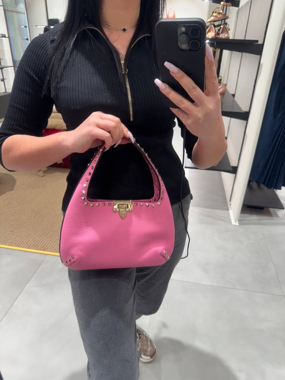 VALENTINO GARAVANI Shoulder bags side view - Women's luxury Bags