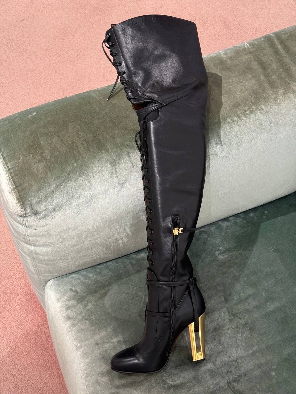 FENDI Boots side view - Women's luxury Shoes