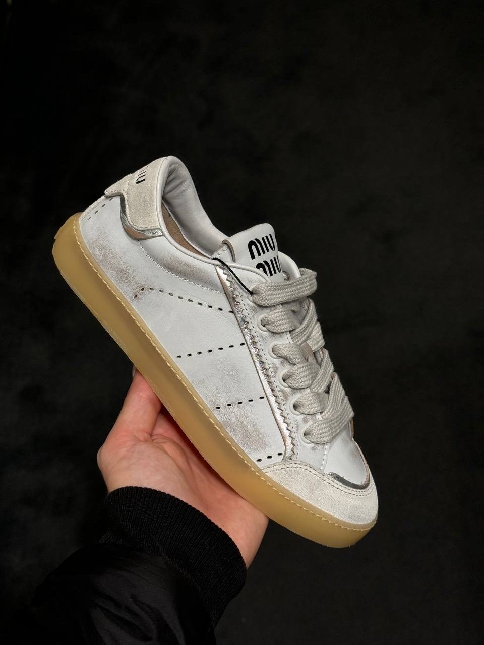 MIU MIU Sneakers front view - Women's luxury Shoes