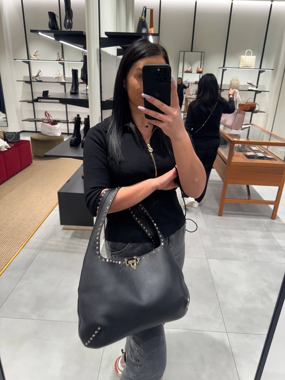 VALENTINO GARAVANI Shoulder bags side view - Women's luxury Bags