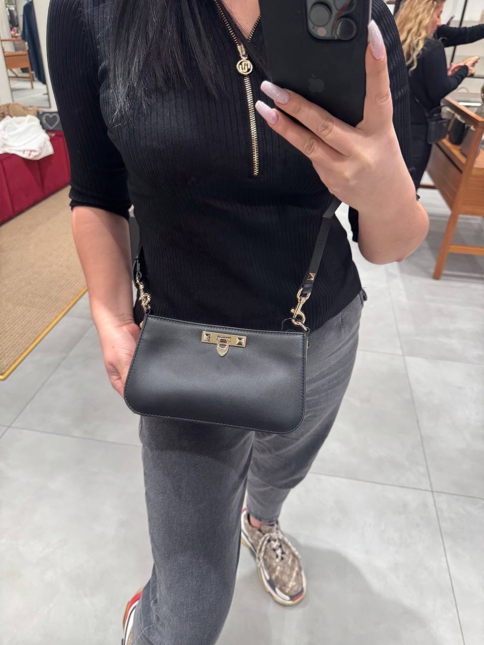 VALENTINO GARAVANI Crossbody bags side view - Women's luxury Bags