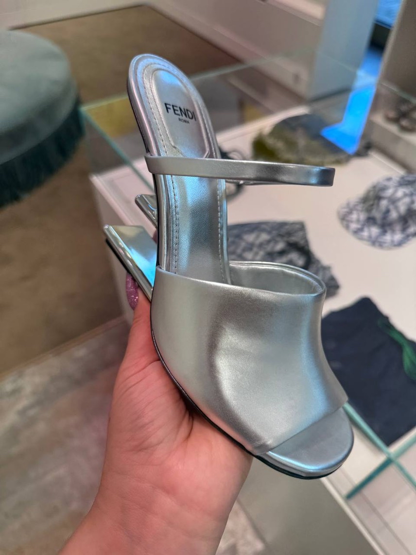 FENDI Sandals side view - Women's luxury Shoes