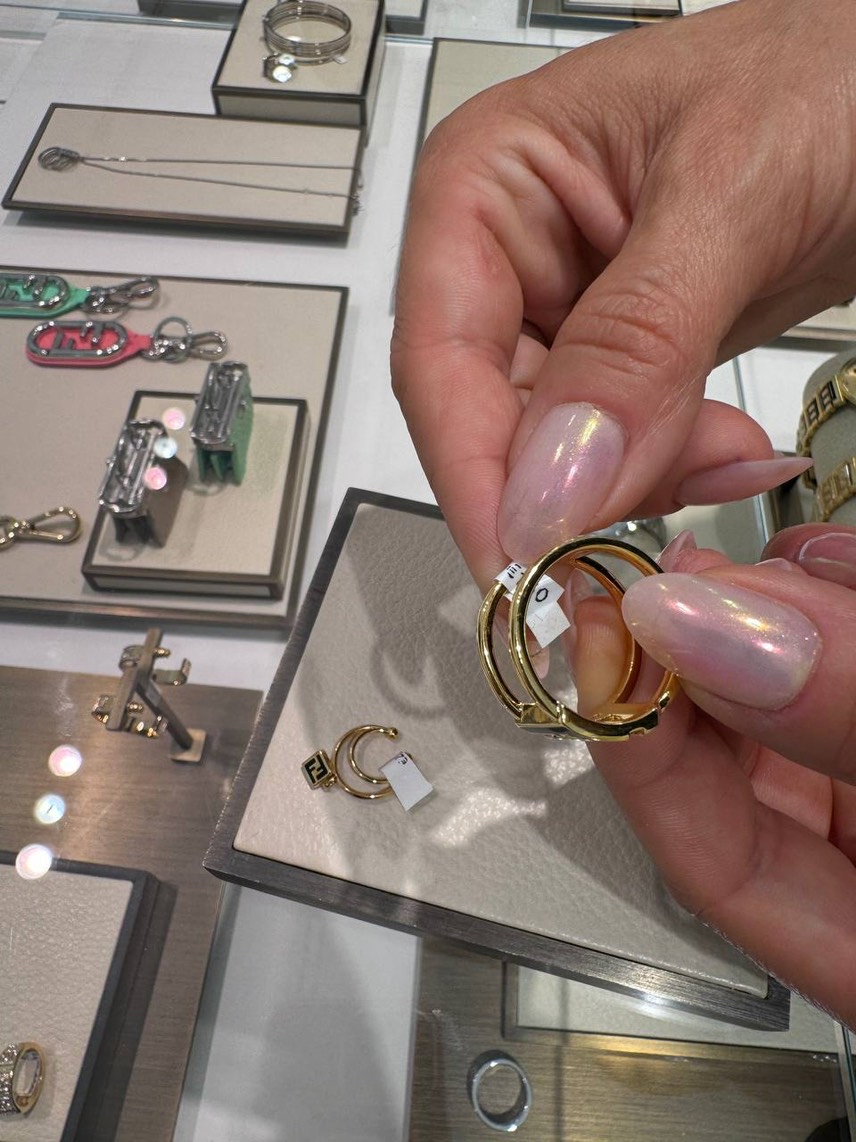 FENDI Rings side view - Women's luxury Jewelry and watches