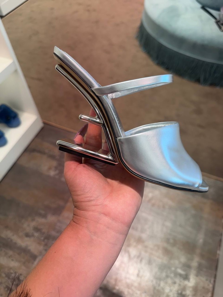 FENDI Sandals front view - Women's luxury Shoes