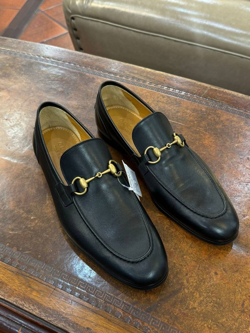 GUCCI Loafers front view - Men's luxury Shoes