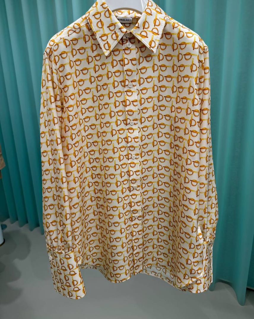 BURBERRY Shirts front view - Women's luxury Clothes